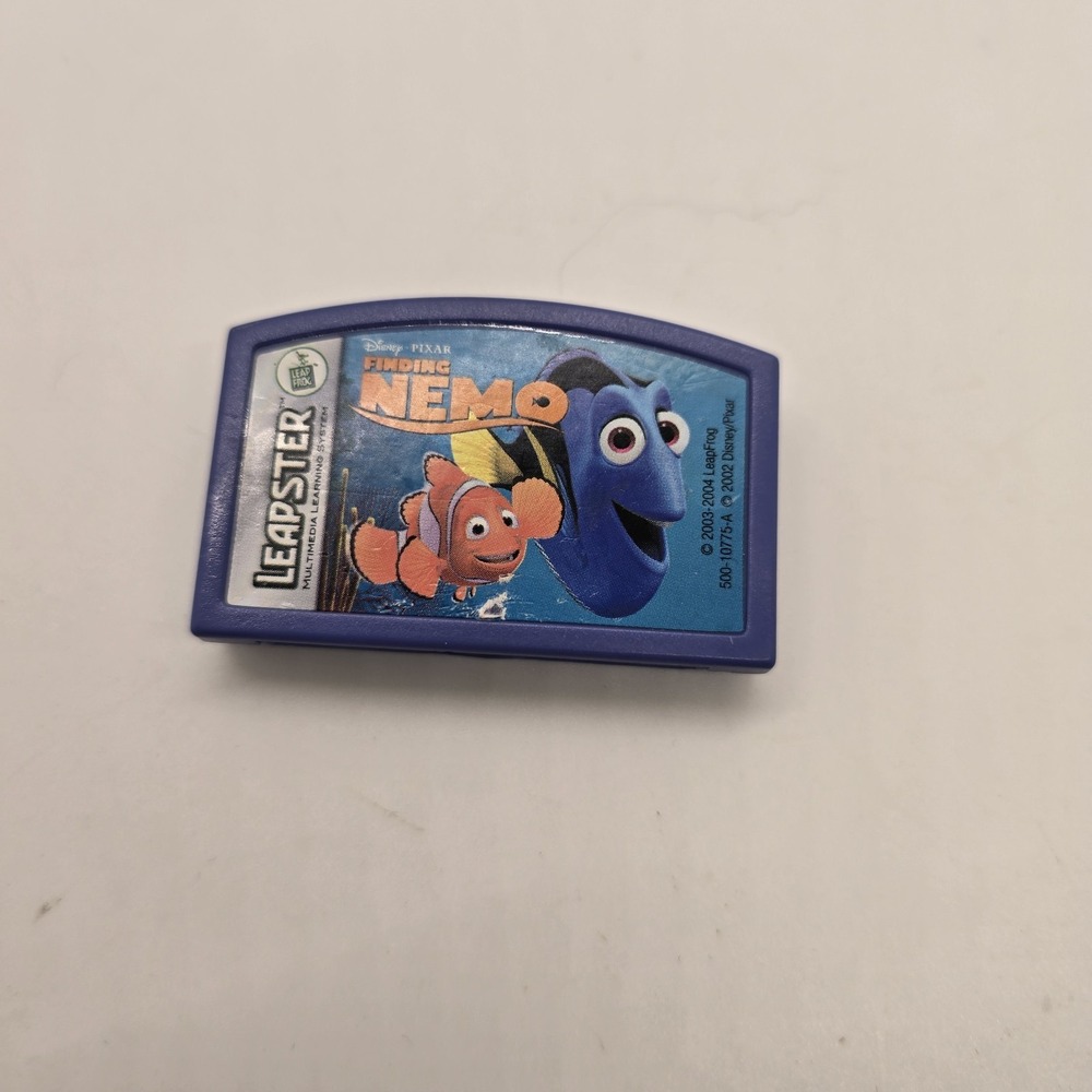 Leapfrog Leapster Disney Pixar Finding Nemo‎ Learning Game Cartridge Only